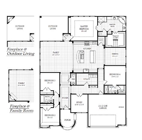 Aiden New Home Plan by Chesmar Homes in Sweetwater Austin, TX