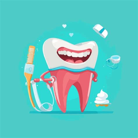 Premium Vector | Dental vector on a white background