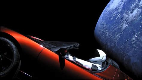 Tesla SpaceX Starman Live from space after Falcon Heavy launch