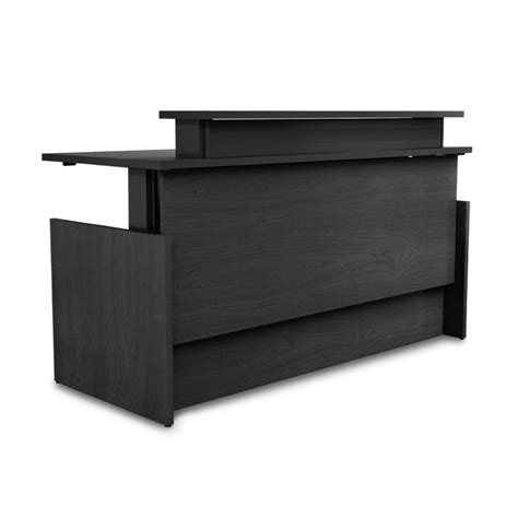 VertDesk Executive Series Sit to Stand Reception Desk