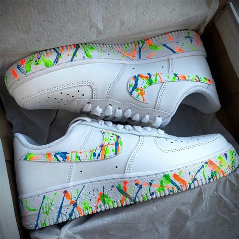 Custom Air Force 1 Color Splash – insdrip