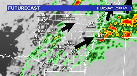 Arkansas timeline: Possibility of severe weather tonight | 5newsonline.com