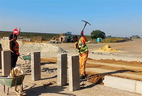 Construction of the N12 Daveyton interchange nears completion ...