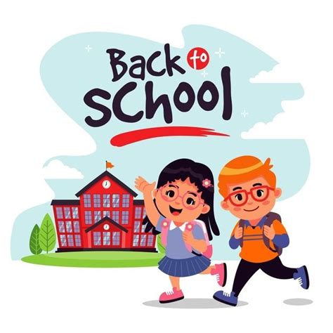 Download Cartoon Children Going Back To School for free | Back to ...