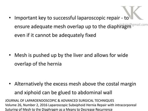 Suprapubic hernia - Unique Features