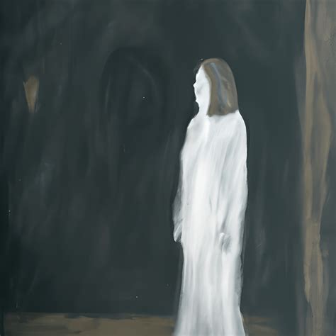 Ghost Woman Graphic Painting · Creative Fabrica