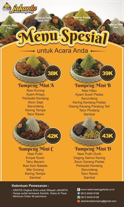 Nasi Tumpeng Mini — Snack Box Jakarta