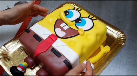 How To Make a SPONGEBOB Cake Torta Bob Esponja by Cakes StepbyStep ...