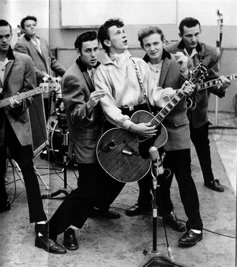 Gene Vincent with a Gretsch Guitar Rock Roll, 50s Rock And Roll, Blue Soul, Billy Holiday ...