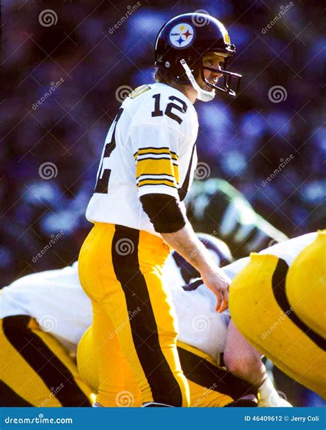 Terry Bradshaw Pittsburgh Steelers Editorial Photography - Image of ...