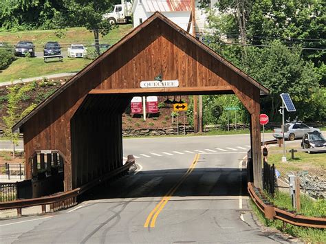 Covered bridge in Quechee, VT by Georgianna Melendez July 2018 | House styles, Quechee, Covered ...