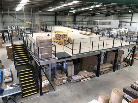 Warehouse Mezzanine Floors - Design, manufacture & install