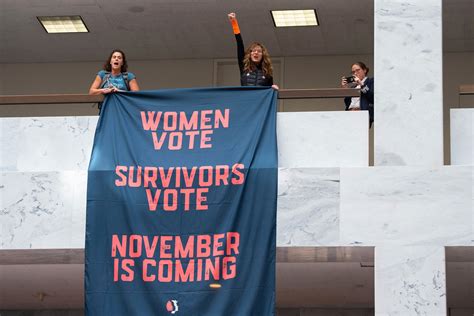 These Are The Protesters Who Raised Their Voices Against Brett Kavanaugh