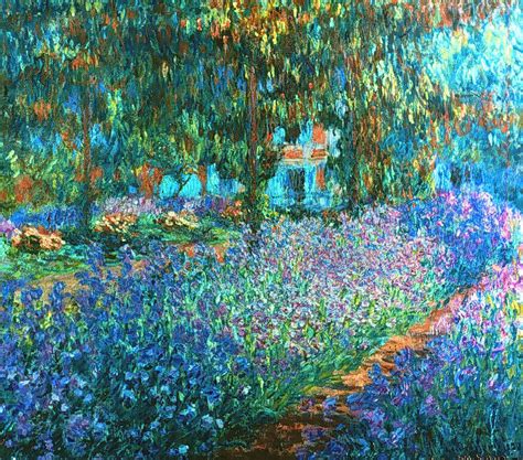 Pathway of Flowers Painting by Claude Monet - Fine Art America