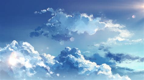 Anime Sky Wallpaper Hd