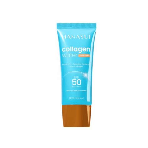 Hanasui Collagen Water Sunscreen SPF 50 PA++++ - Beauty Review