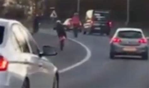 Watch the viral video: Off-road bike stunts threaten busy motorway | Travel News | Travel ...