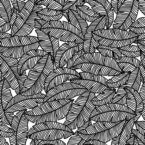 banana leaf pattern Stock Illustration | Adobe Stock