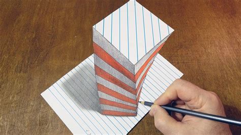 How To Make A 3D Drawing - DRAWQU