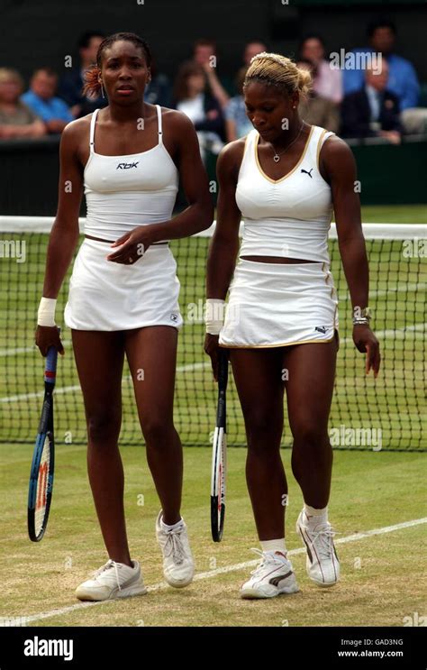 Serena williams and venus williams together hi-res stock photography ...