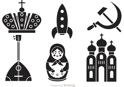 Russian Culture Vector Icons - Download Free Vector Art, Stock Graphics ...