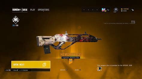 Hemorrhage, Legendary Weapon Skin for Finka... Wish it was Universal ...