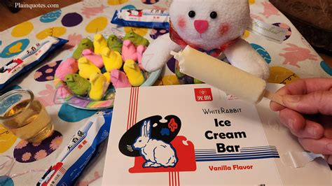 White Rabbit Ice Cream Bar Vanilla Flavor