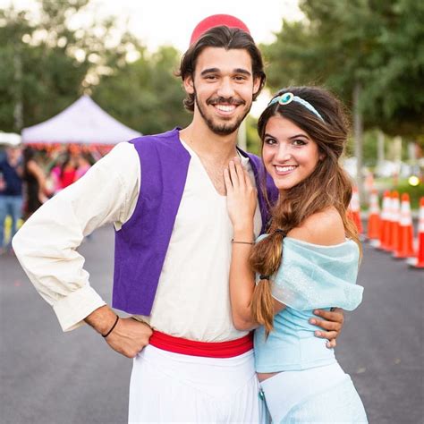 Homemade Jasmine and Aladdin Couples Costume | Couples costumes ...