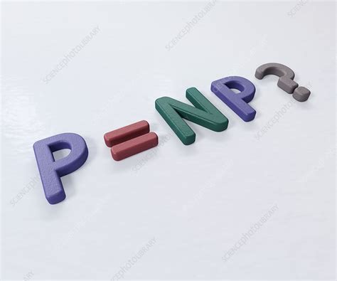 P vs NP problem, illustration - Stock Image - F024/0748 - Science Photo ...