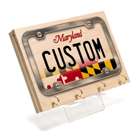 Maryland License Plate Key Rack — CityLocs