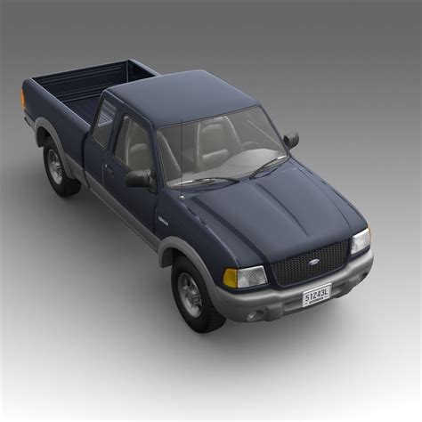 Pickup truck 3D model auto | CGTrader