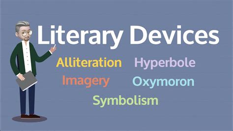 ESL - Literary Devices 2 (Alliteration, Imagery, Oxymoron, Hyperbole and Symbolism) - YouTube