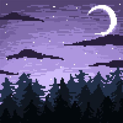 Pixel Art Sky by akypie on DeviantArt