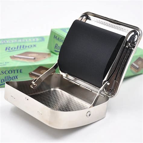 70mm Aotomatic Rolling Machine Automatic Tobacco Roller Tin CIGARETTE ROLLING MACHINE 100pcs/lot ...