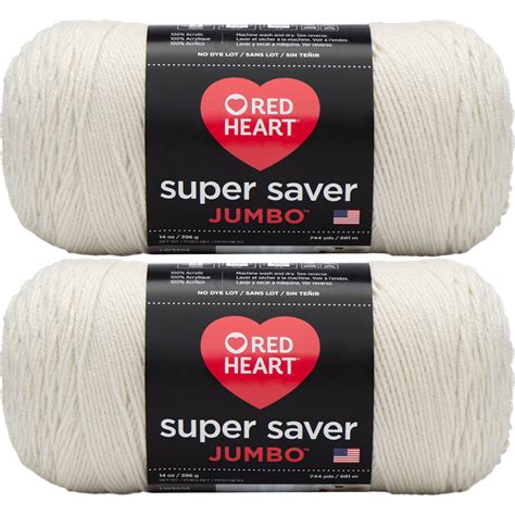 Red Heart Super Saver Yarn-Aran, Multipack Of 2 - Walmart.com - Walmart.com