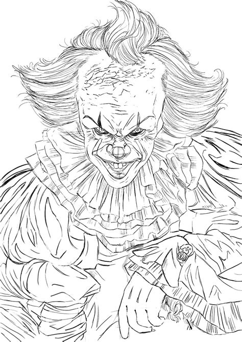 Coloriage Pennywise Coloriages Sur Wonder Day | The Best Porn Website