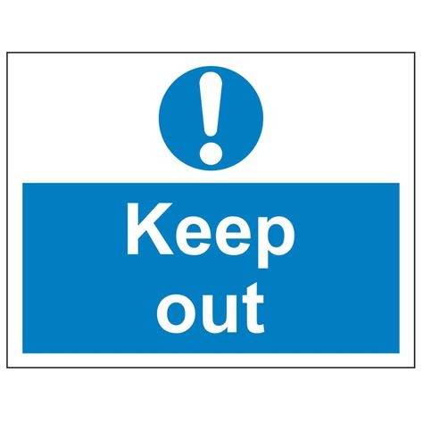 Keep Out Sign Printable