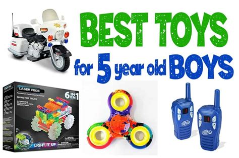 The Best Toy and Gift Ideas for 5 Year Old Boys 2022: High-Five! - LittleOneMag