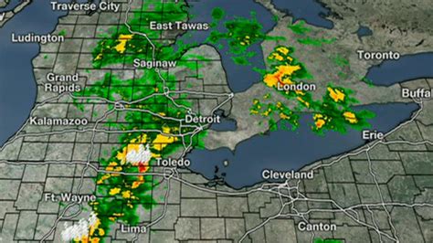 LIVE RADAR: Severe storm threat throughout Metro Detroit