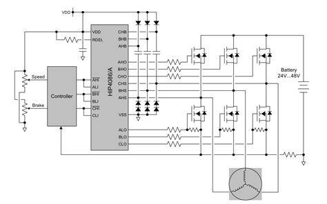 PWM Inputs for BLDC – Driving a 3 Phase BLDC Using HIP4086 IC Driver Chip – Valuable Tech Notes