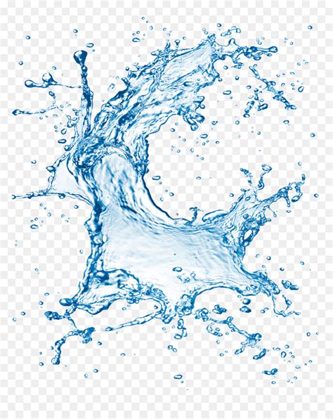 Water Splash Vector - Water Splash Vector Png, Transparent Png - vhv