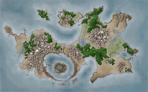 Island Map by paschidis on DeviantArt