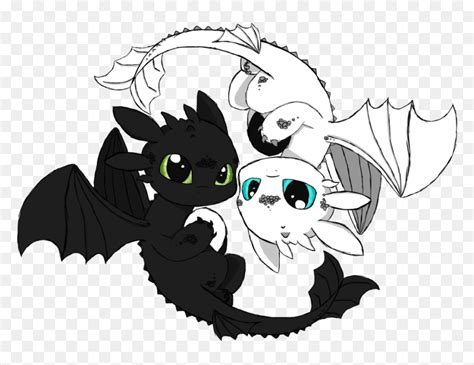 Toothless Png Background Photo - Toothless And The White Dragon, Transparent Png - vhv