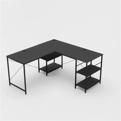 95.2 Inch Two Person L Shaped Reversible Computer Desk | L shaped desk ...