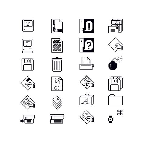 Design is fine. History is mine. — Susan Kare, Macintosh Icons, 1984 ...