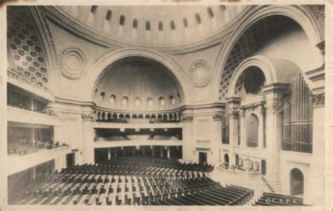 Interior of First Church of Christ Scientist Boston, MA Postcard