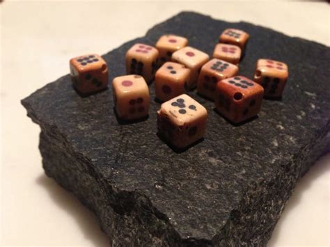 Haunted Antique Bone Dice of Divination | Psychic Magic Dice Dice have been used for divination ...