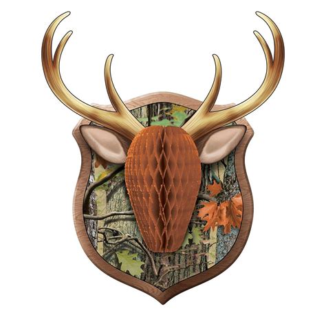 1 Piece Deer Hunting Camo Wall Decoration - Southern Birthday Party ...