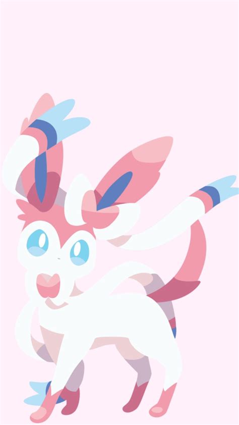 Eeveelutions Wallpaper With Sylveon