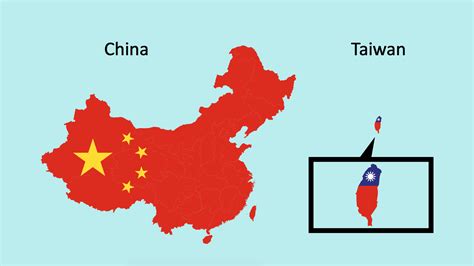 China vs. Taiwan Size Comparison | China, South china sea, Taiwan